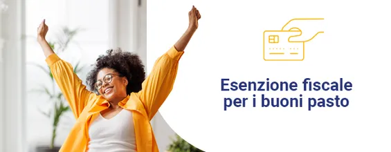 Esenzione fiscale per i buoni pasto
